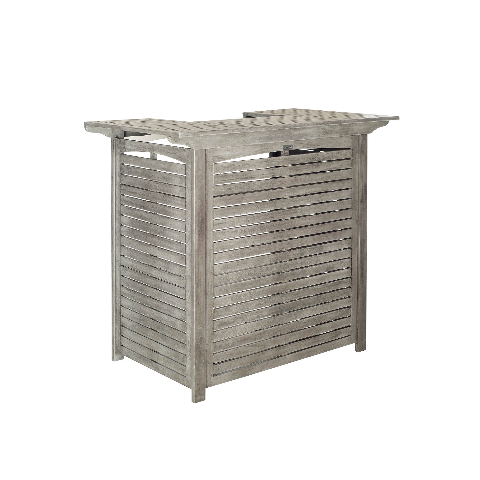 Safavieh Monterey Bar Table, Gray Wash