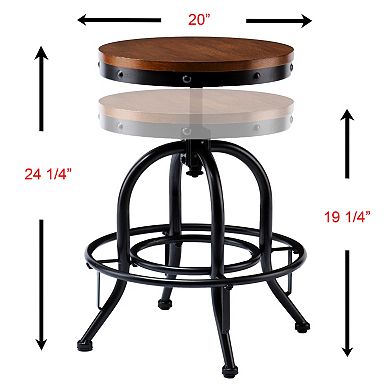 Industrial Adjustable Stool