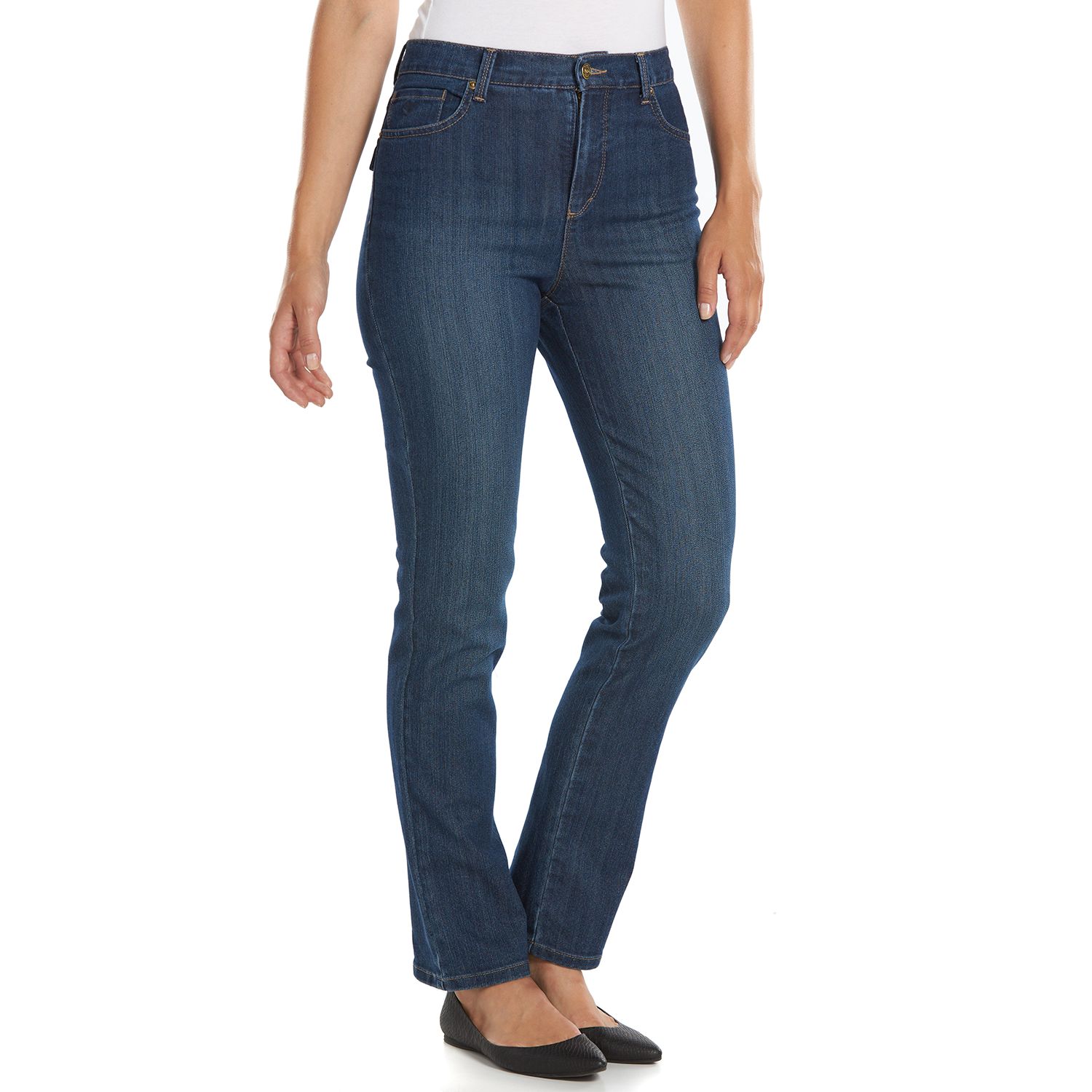 gloria vanderbilt embellished jeans