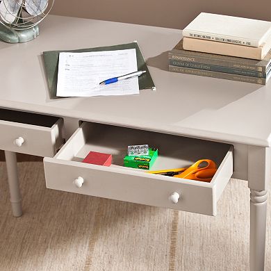 Southern Enterprises Jesson 2-Drawer Writing Desk