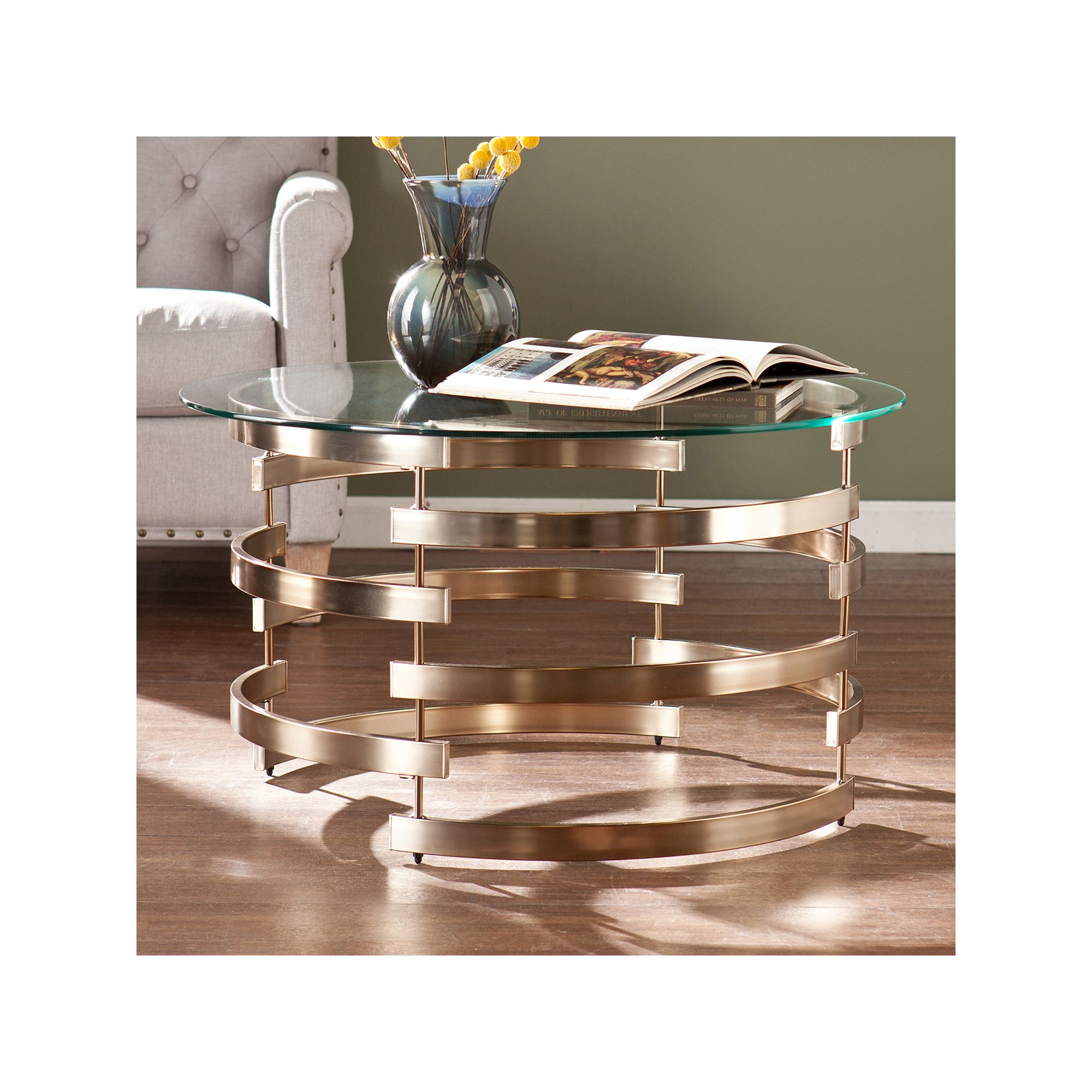 Ainsworth Coffee Table, Beige
