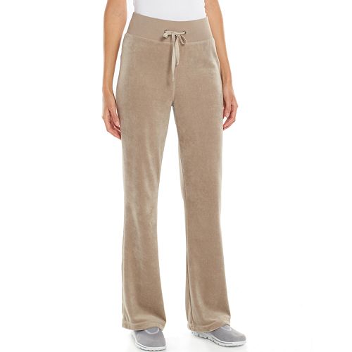 Women's Tek Gear® Fit & Flare Velour Lounge Pants