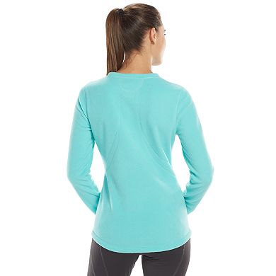 Women's Tek Gear® Microfleece V-Neck Sweatshirt