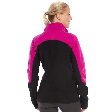 Women's Tek Gear® Microfleece Mockneck Workout Jacket