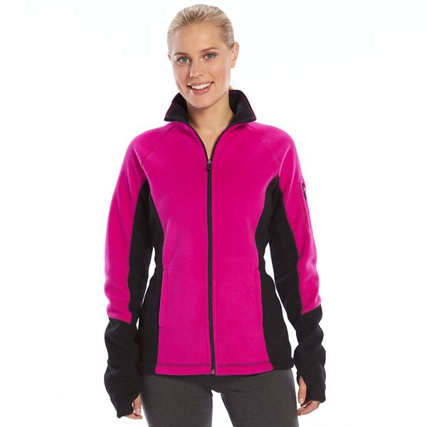 Women's Tek Gear® Microfleece Mockneck Workout Jacket