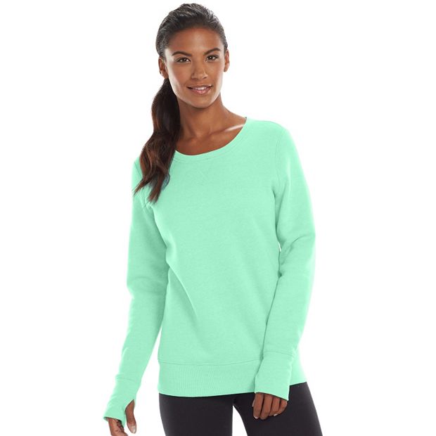 Petite Tek Gear® Fleece Crewneck Sweatshirt