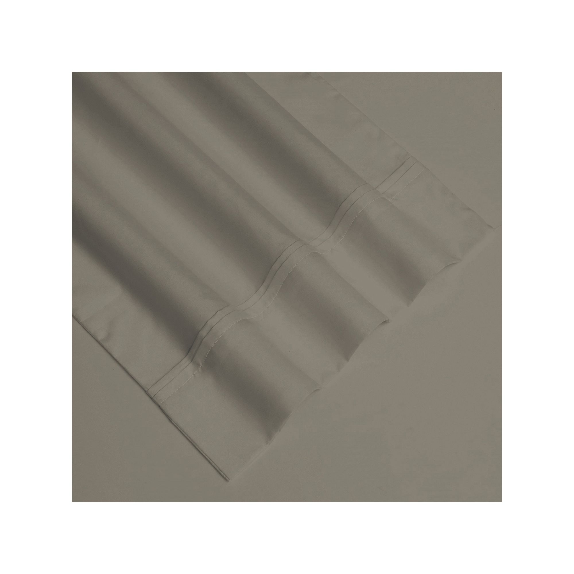 Tribeca Microfiber Deep-Pocket Solid Sheet Set, Gray