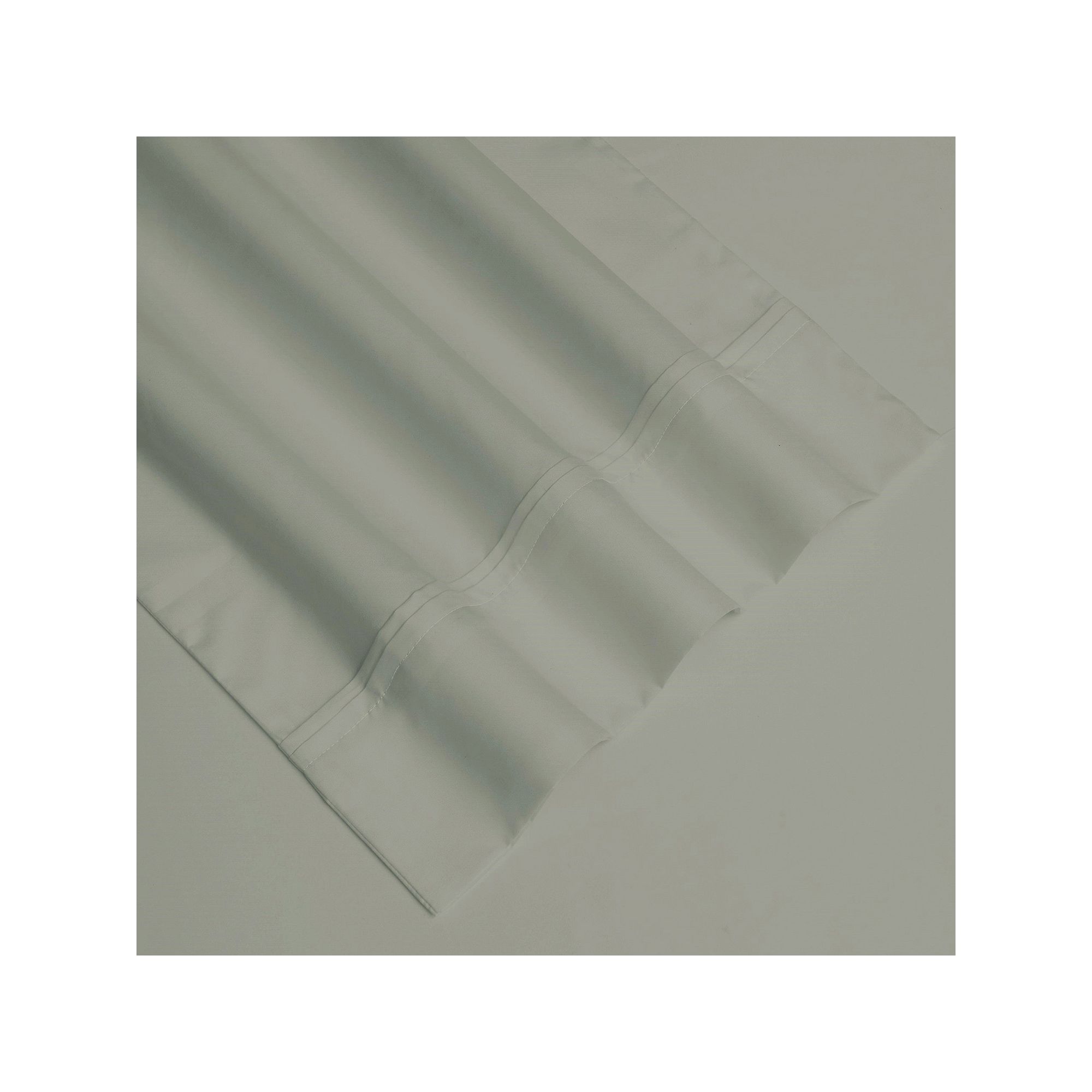 Tribeca Microfiber Deep-Pocket Solid Sheet Set, Light Gray