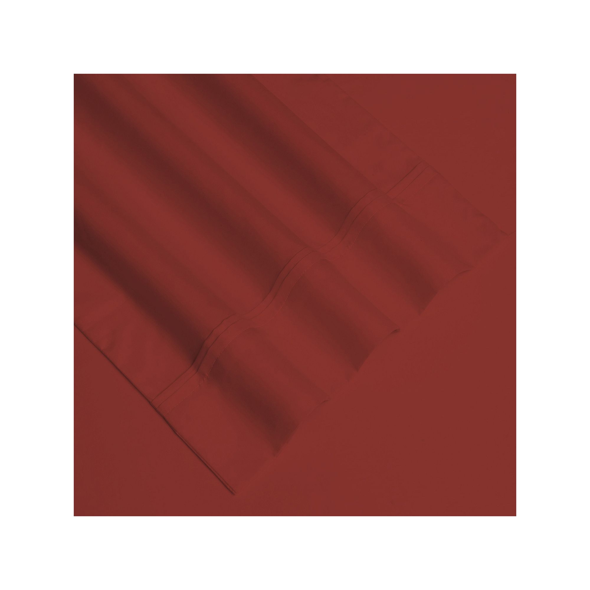 Tribeca Microfiber Deep-Pocket Solid Sheet Set, Red