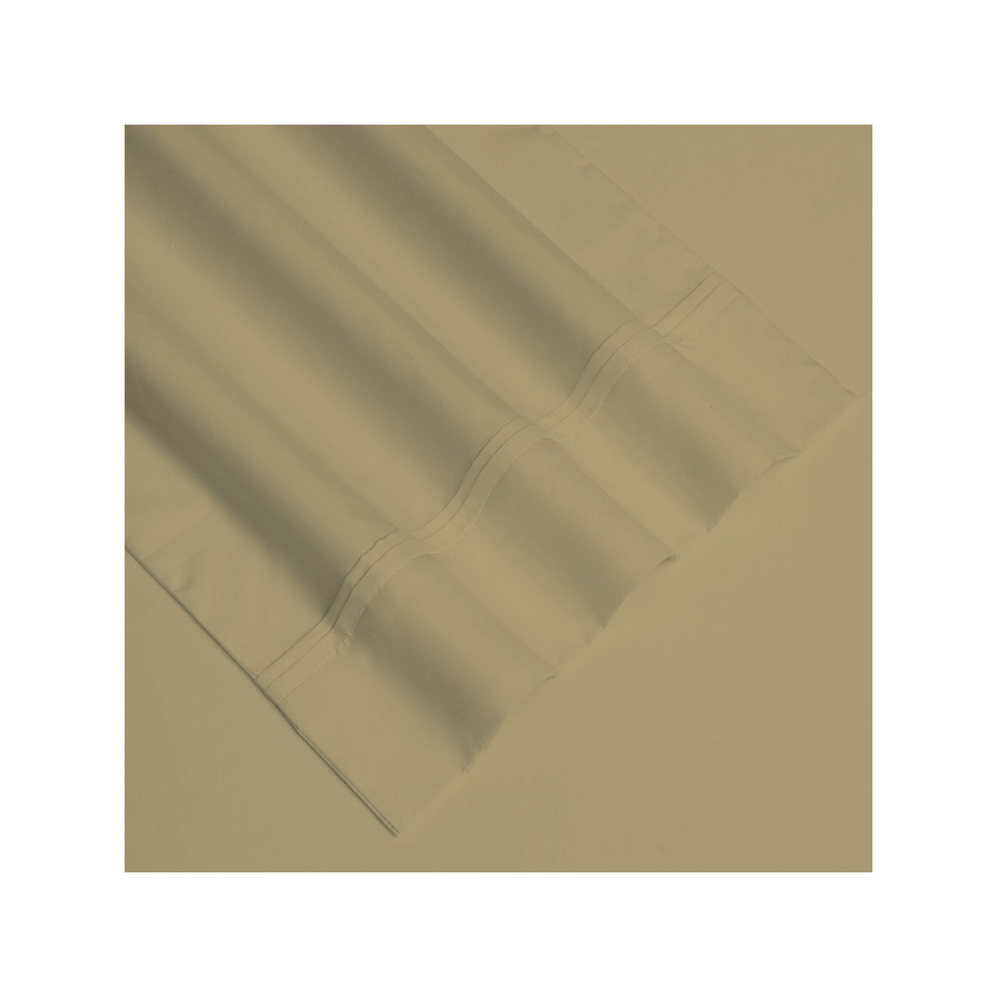 Tribeca Microfiber Deep-Pocket Solid Sheet Set, Brown