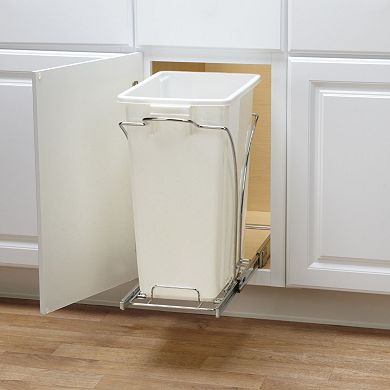 Glidez 2-pc. Under-Cabinet Roll-Out Caddy & 9-Gallon Trash Can Set