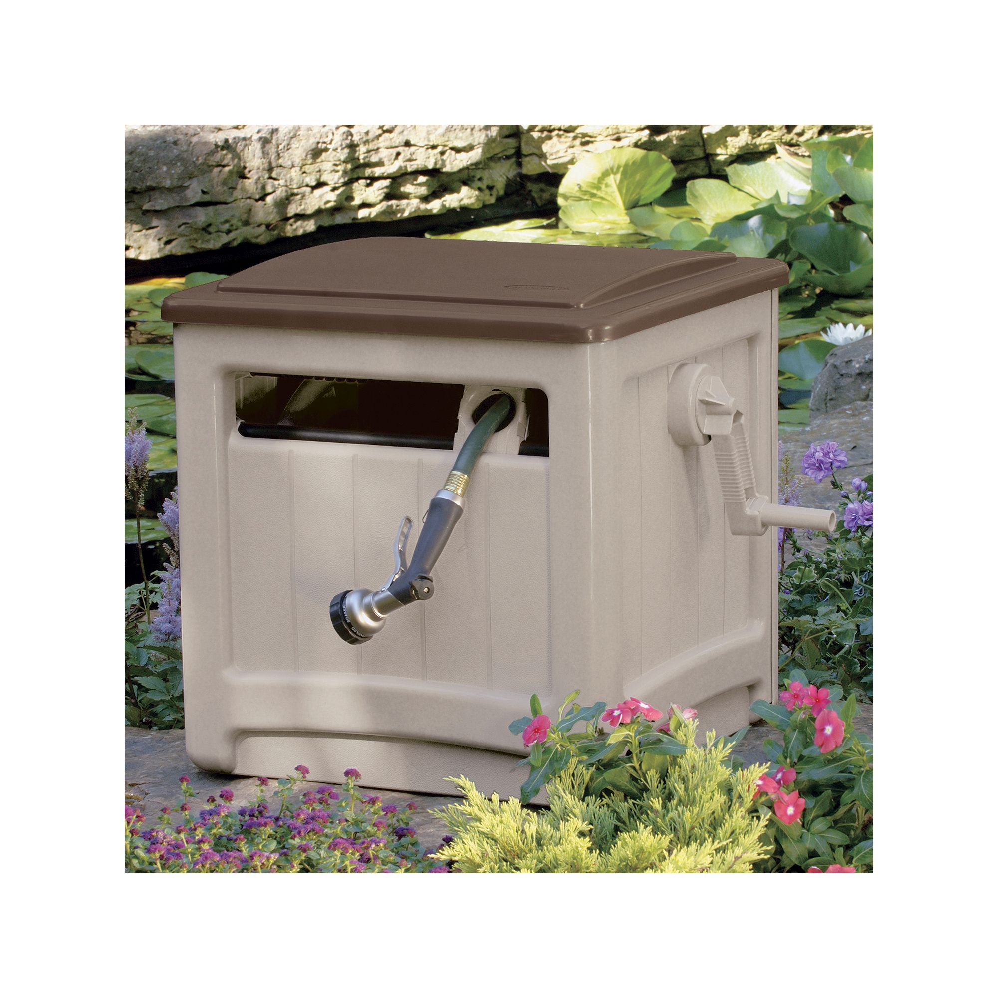 Suncast Smart Trak 225-ft. Outdoor Hose Hideaway