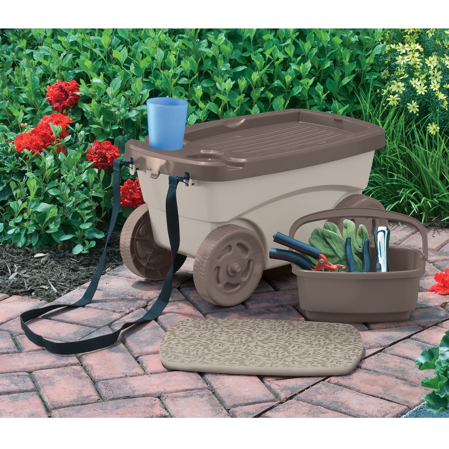 Suncast Garden Cart Scooter - Thumbnail 2