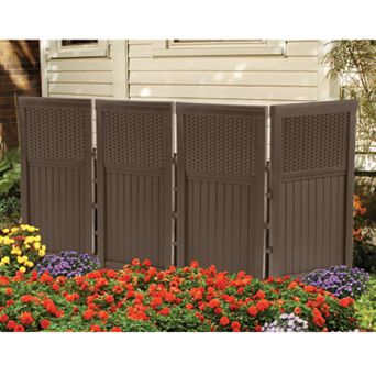Suncast 4 pc 2' x 3.5' Outdoor Screen Enclosure Set
