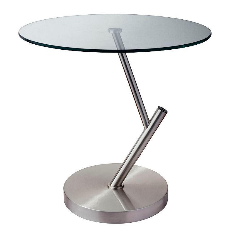 Adesso Pulse USB End Table, Grey Other