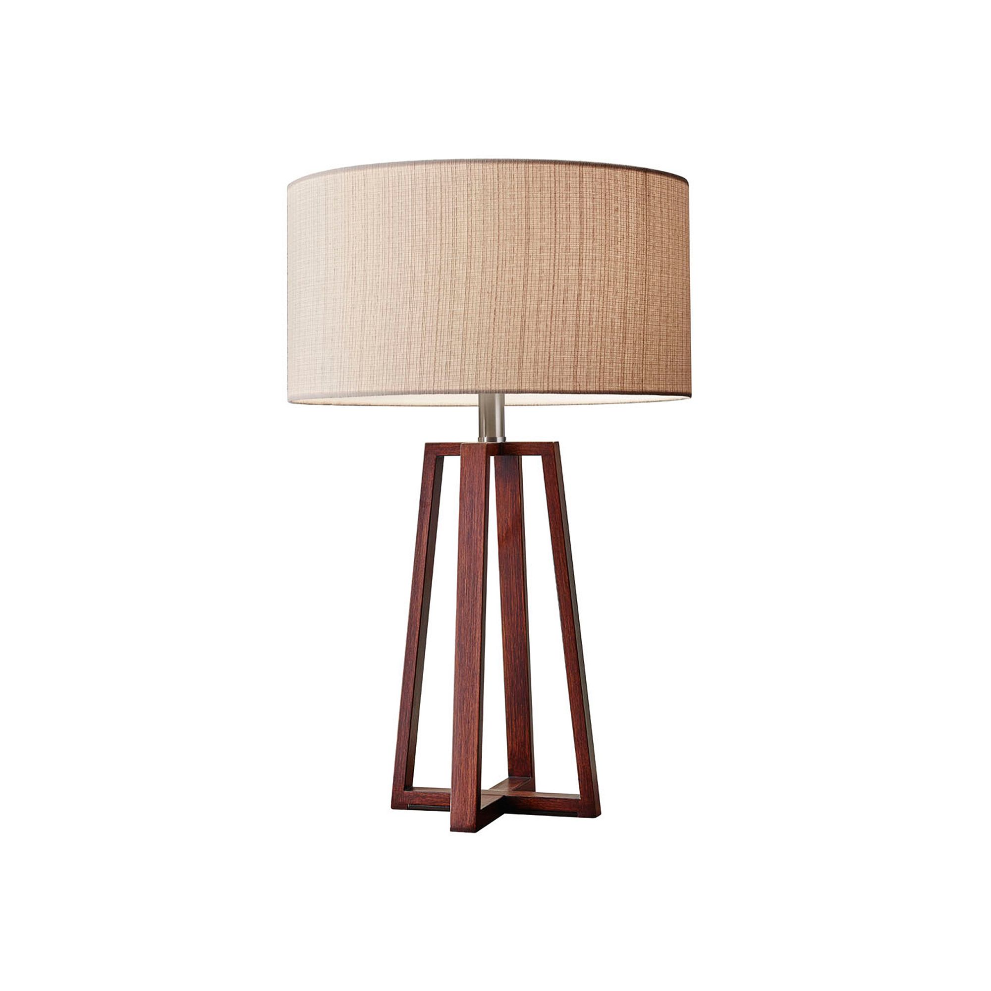 Adesso Quinn Table Lamp, Brown