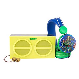 Teenage Mutant Ninja Turtles 3-Piece Stereo Speaker & Headphone Set by Sakar