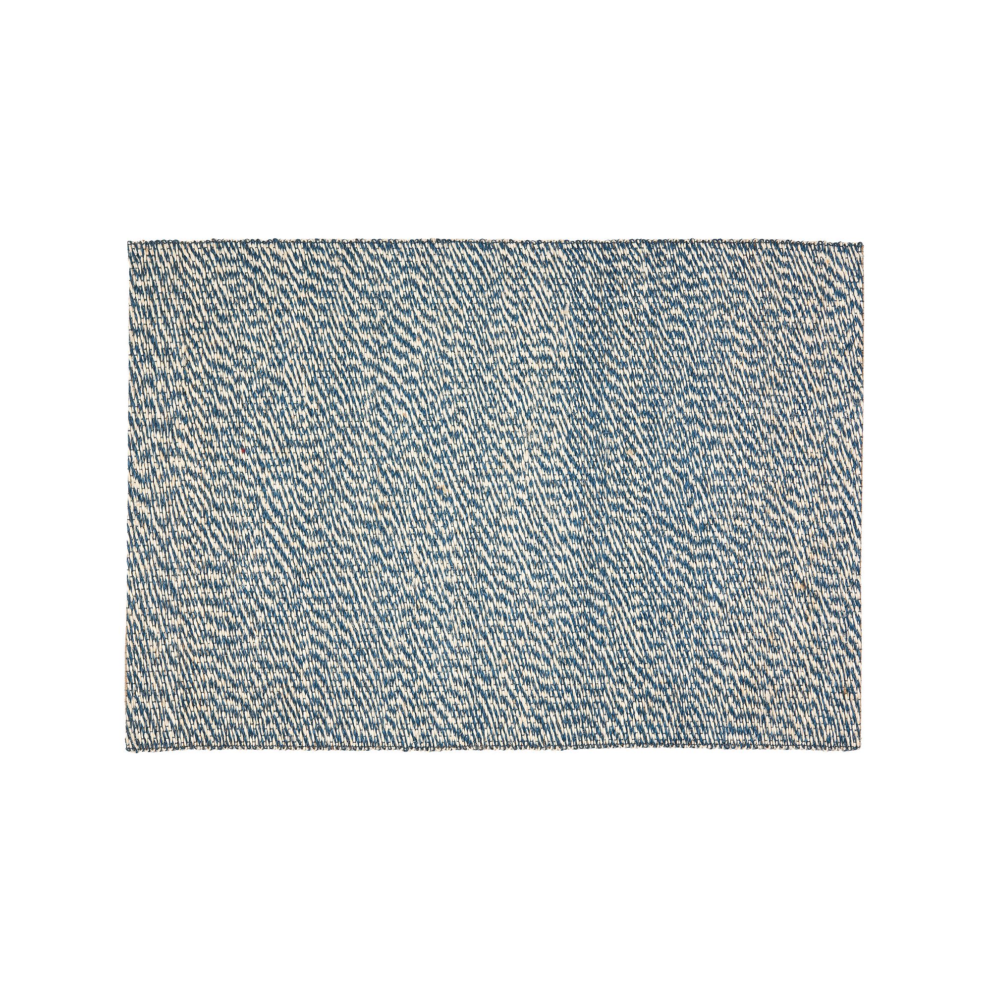 Safavieh Natural Fiber Candlewood Sisal Rug, Blue Ivory
