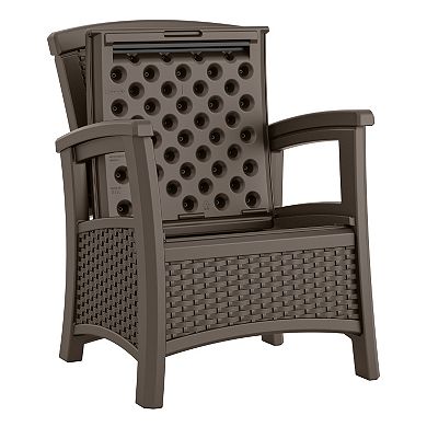 Suncast Elements Outdoor Storage Club Chair
