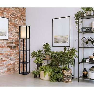 Adesso Titan Shelf Floor Lamp
