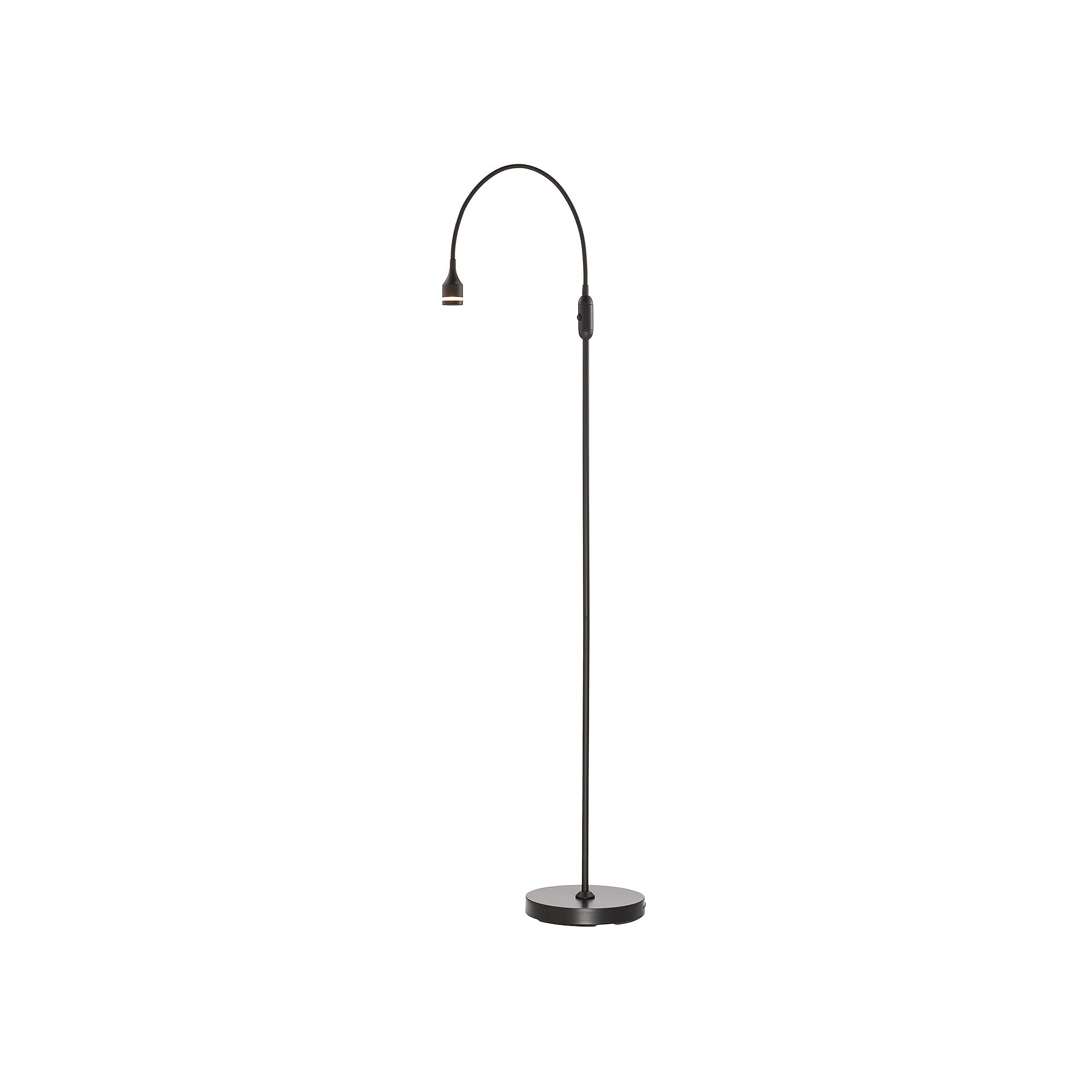 Adesso Prospect LED Floor Lamp, Matte Black