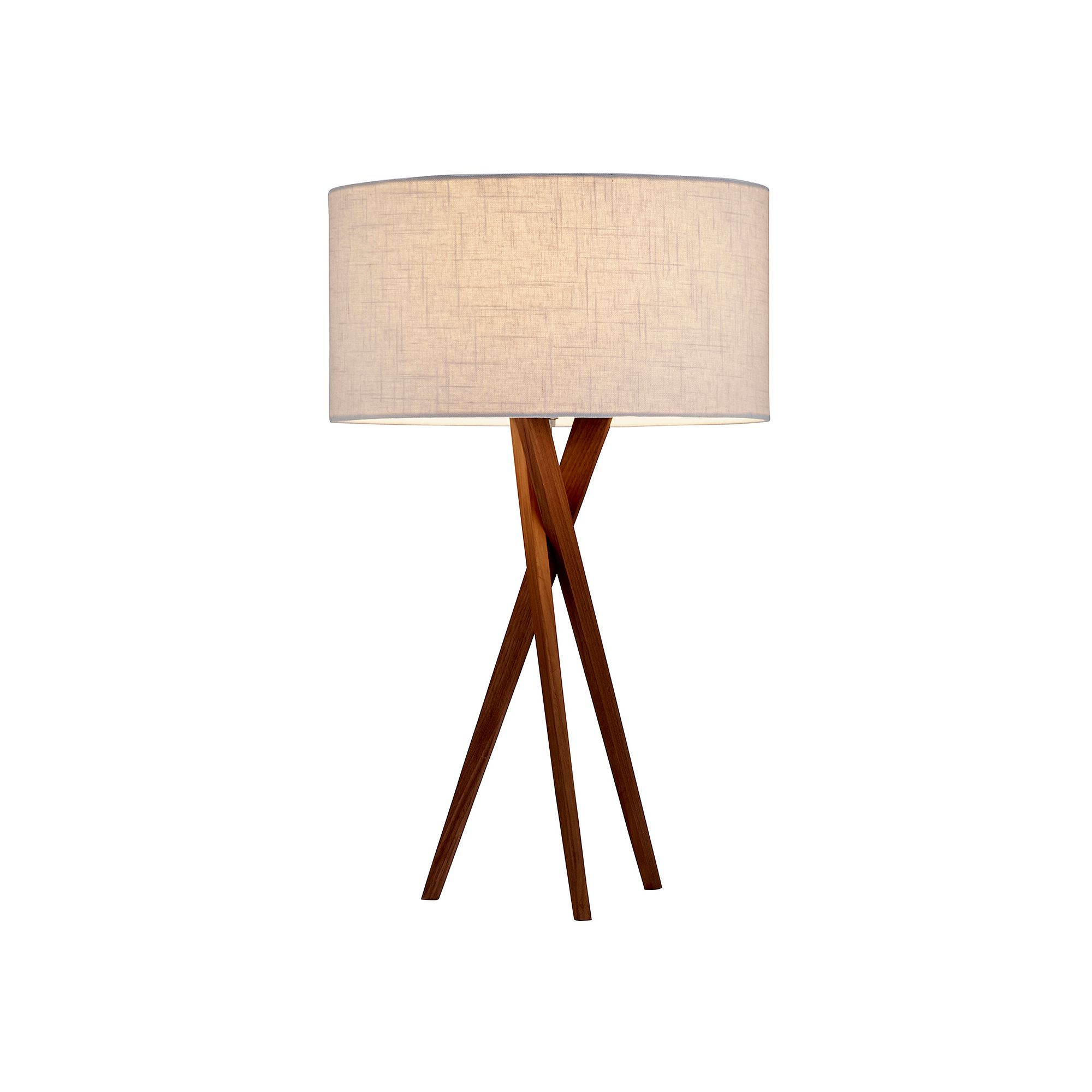 Adesso Brooklyn Table Lamp, Brown