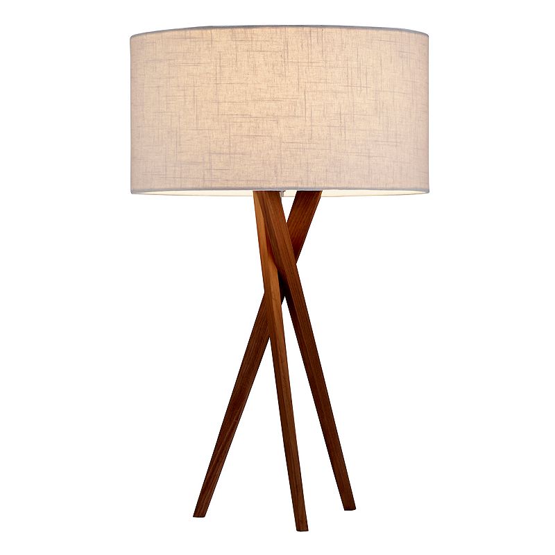 Adesso Brooklyn Table Lamp, Brown