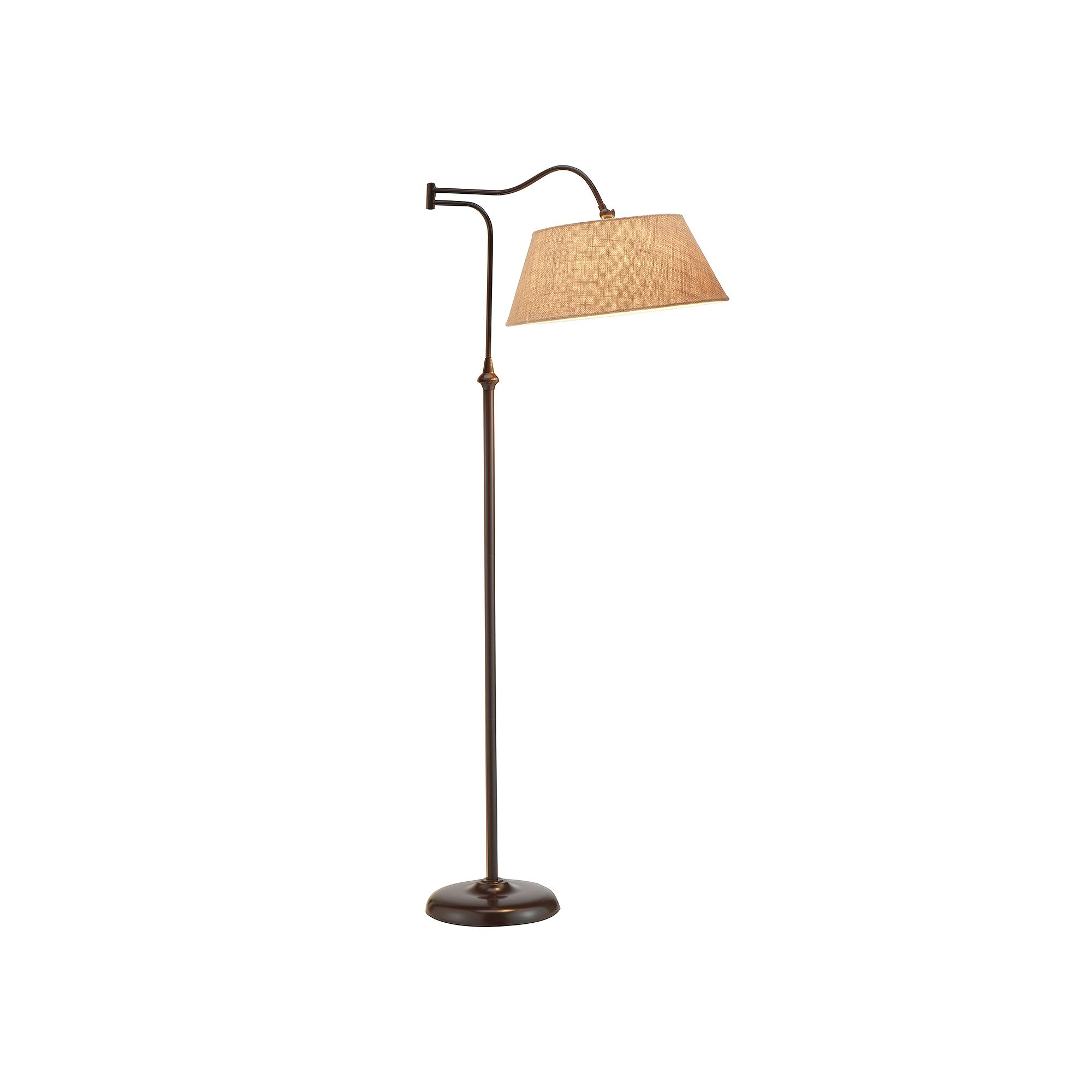 Adesso Rodeo Floor Lamp, Antique Bronze