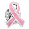Pink Ribbon Cancer Awareness Lapel Pin