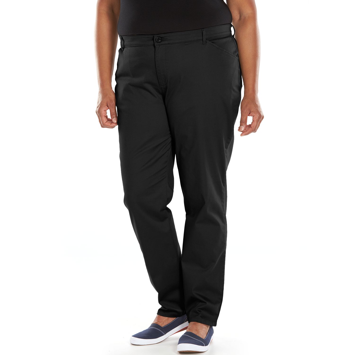 lee at the waist relaxed fit pants