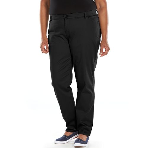 Plus Size Lee Relaxed Fit Straight Leg Pants