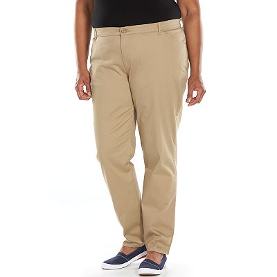 Plus Size Lee® Relaxed Fit Straight-Leg Pants