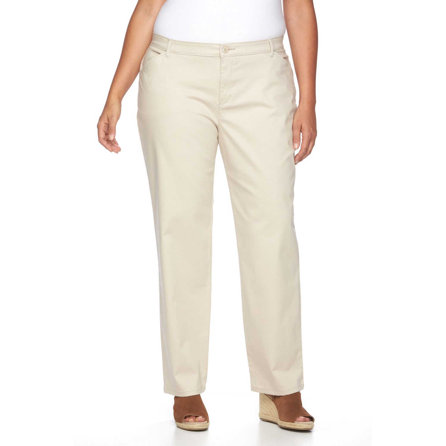 kohls womens plus size pants