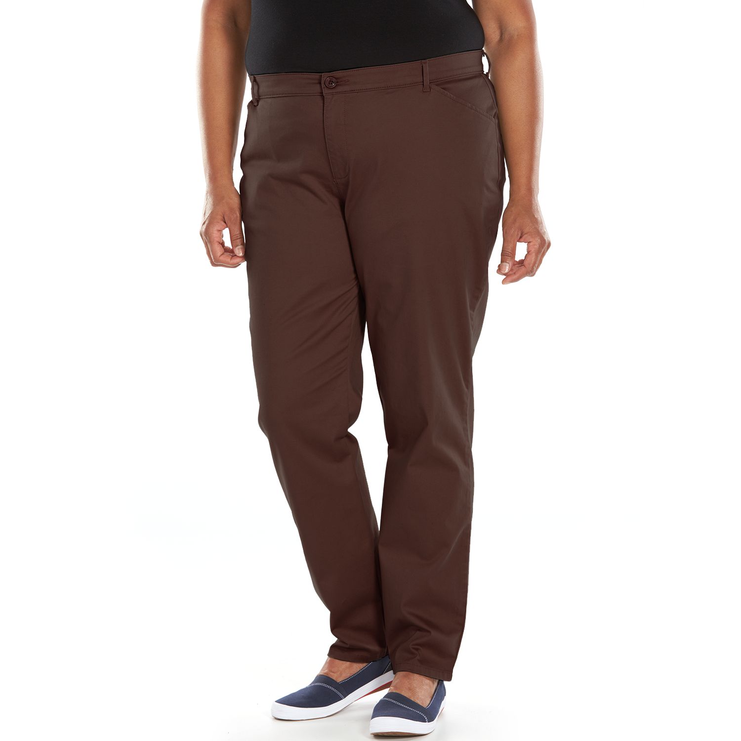 lee relaxed fit pants plus size