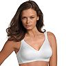 Playtex Women's 18 Hour Fittingly Fabulous Wirefree Full Coverage Bra  #5453, White,38DD at  Women's Clothing store