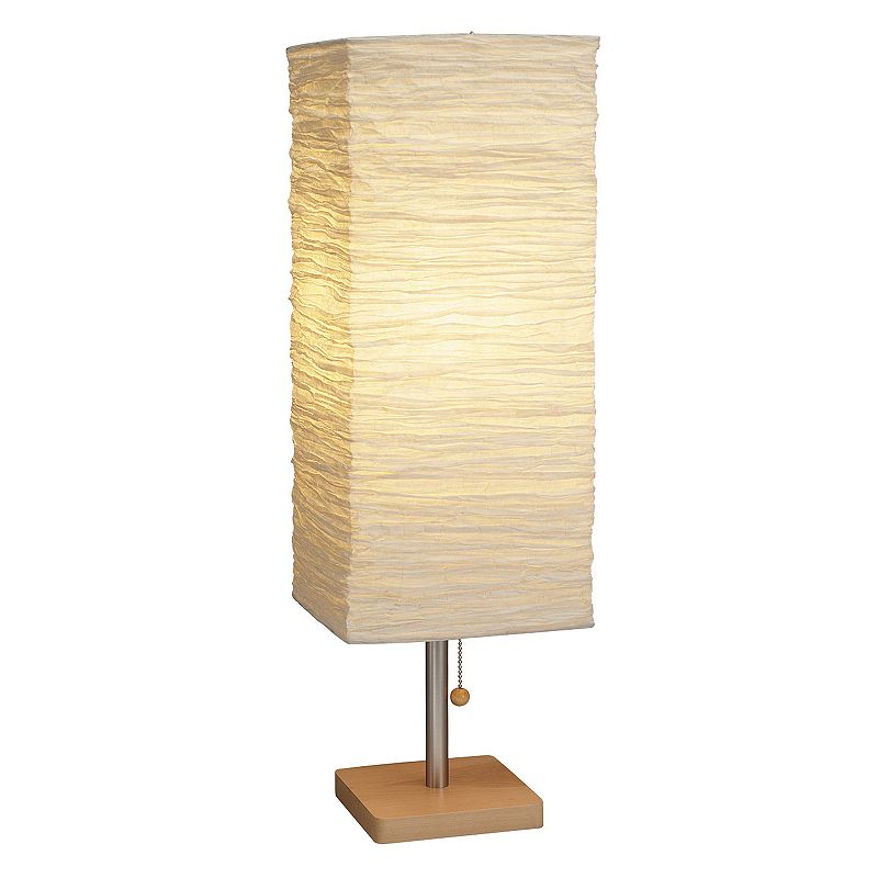 Adesso Dune Table Lamp, Brown