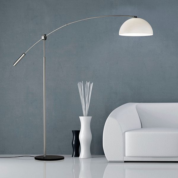 Adesso Outreach Arc Floor Lamp, Overarching Floor Lamp