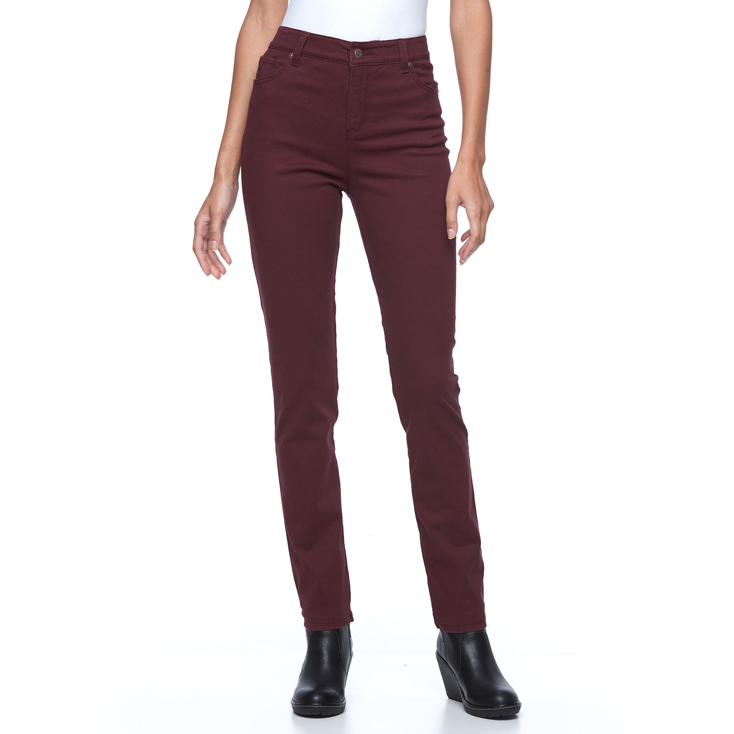 gloria vanderbilt amanda slim leg jeans