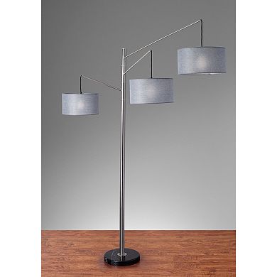 Adesso Wellington Arc Floor Lamp