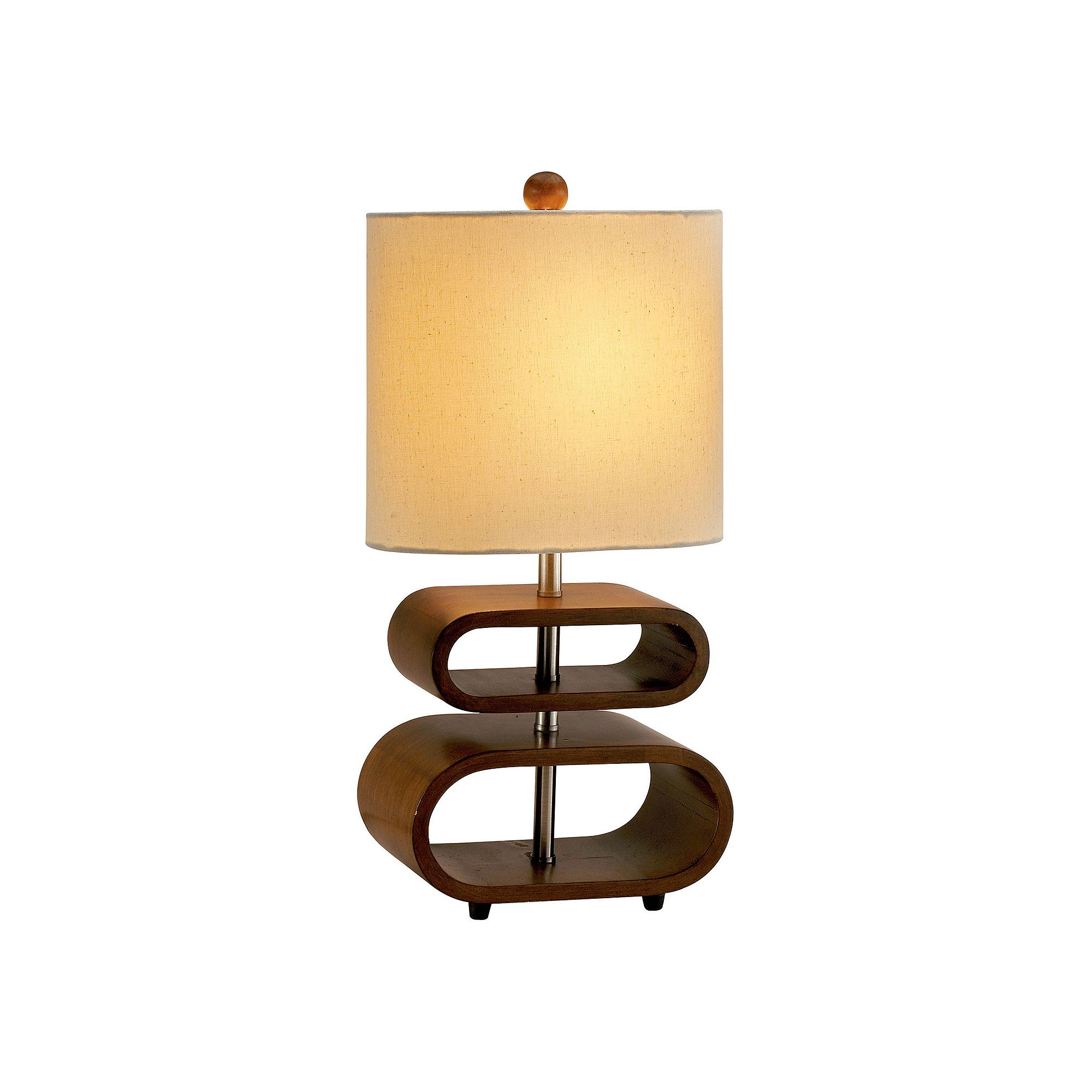 Adesso Rhythm Table Lamp, Brown