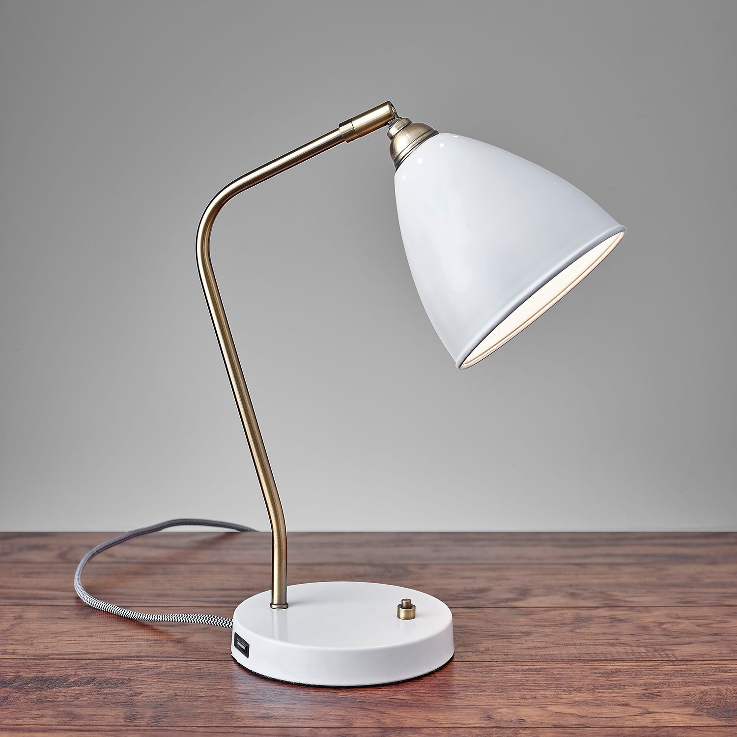 modern grey lamp