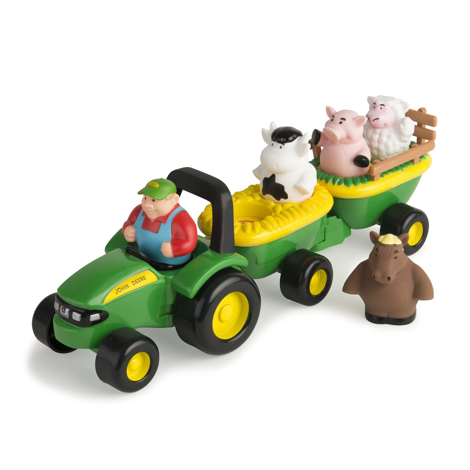 john deere hay ride toy