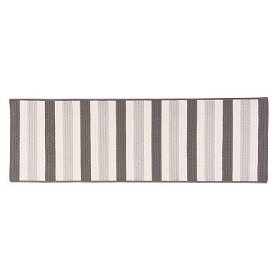 Colonial Mills Striped Delight Braided Reversible Indoor Outdoor Rug