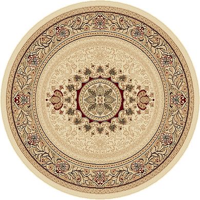 KHL Rugs Sensation Jayden Framed Floral Rug