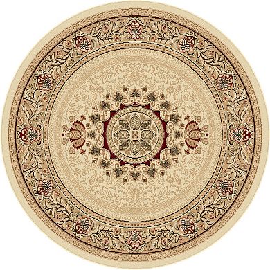 KHL Rugs Sensation Jayden Framed Floral Rug