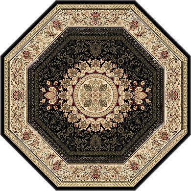 KHL Rugs Sensation Jayden Framed Floral Rug