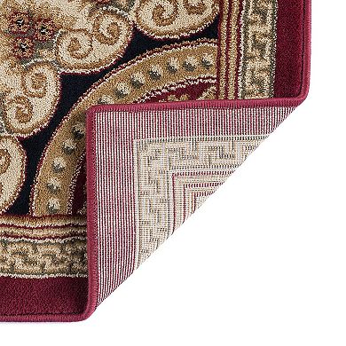 KHL Rugs Sensation Jayden Framed Floral Rug