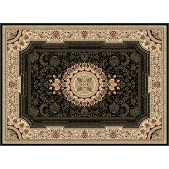 KHL Rugs Sensation Jayden Framed Floral Rug