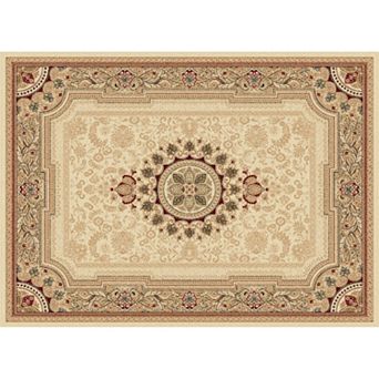 KHL Rugs Sensation Jayden Framed Floral Rug