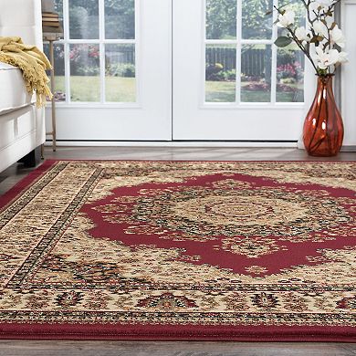 KHL Rugs Sensation Fiona Framed Floral Rug